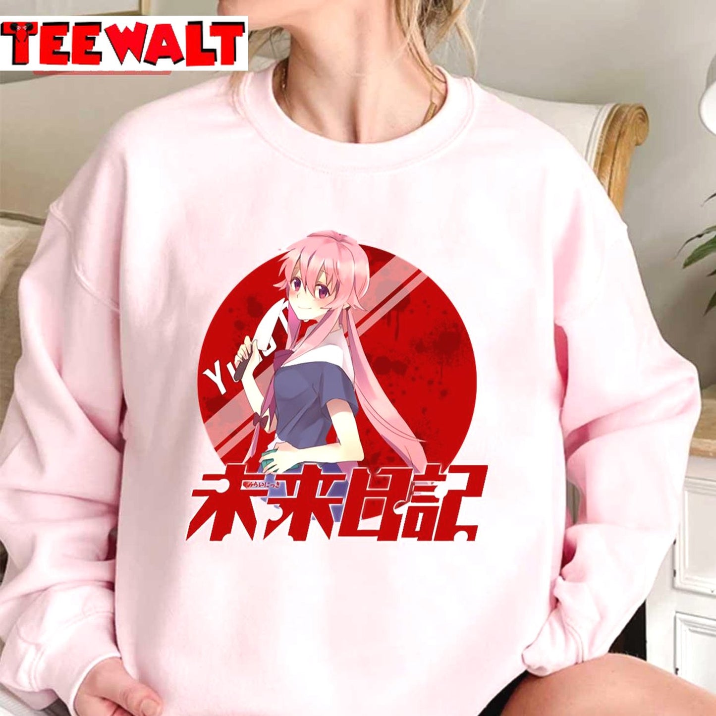 Kawaii Gasai Yuno Mirai Nikki Unisex T-Shirt