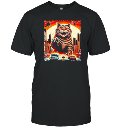 Catzilla Cute Animal Classic Arts Adorable Pet Kitten T-Shirt