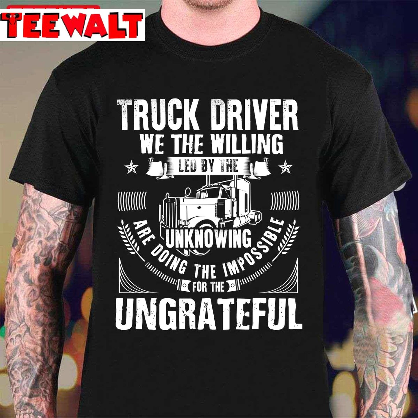 Fun Truck Driver Truck Driver Shirt Trucker Gift Truck Driver Wife Diesel Shirt Truck Driv Unisex T-Shirt