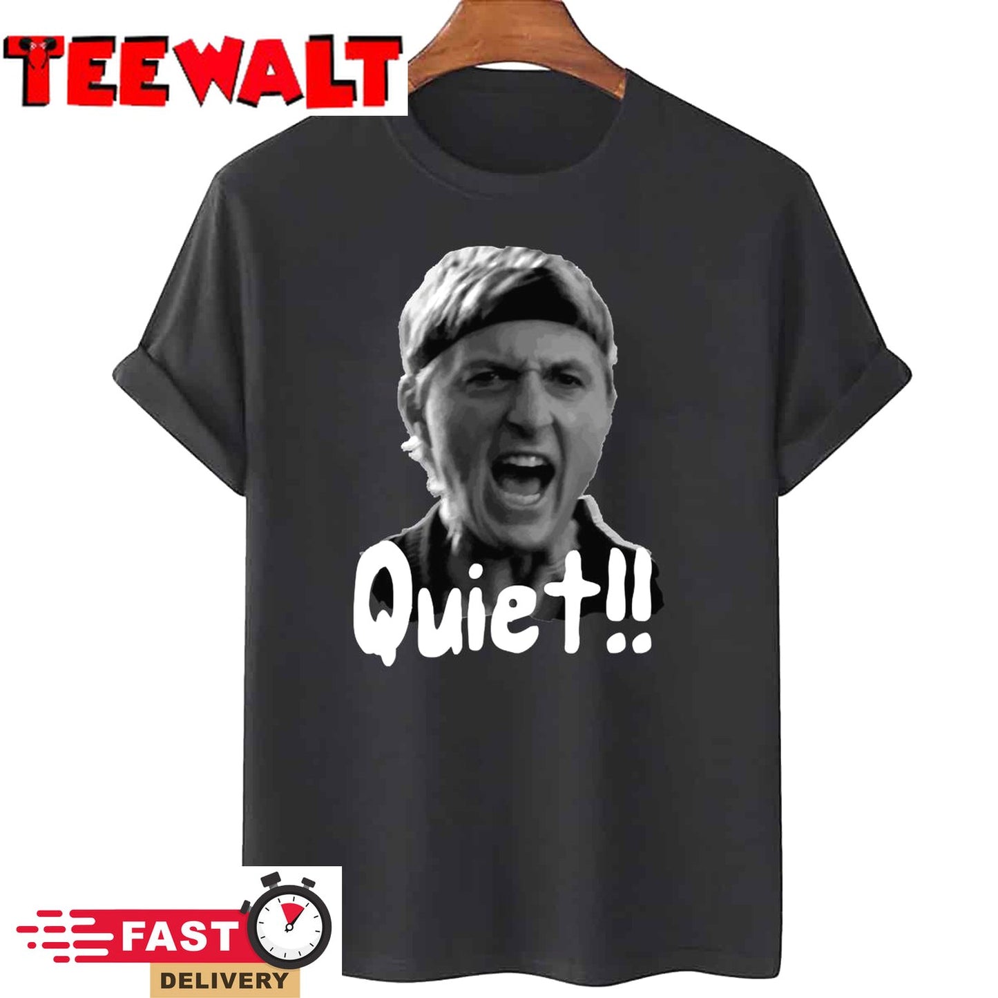 Cobra Kai Quiet - Cobra Kai Johnny Lawrence Unisex T-Shirt