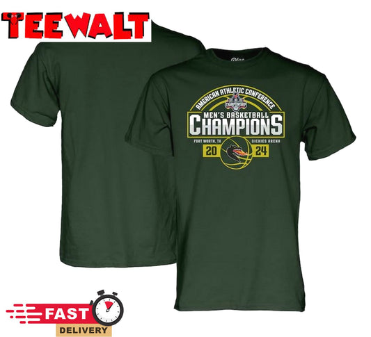 UAB Blazers 2024 AAC Men's Basketball Conference Tournament Champions T Shirt