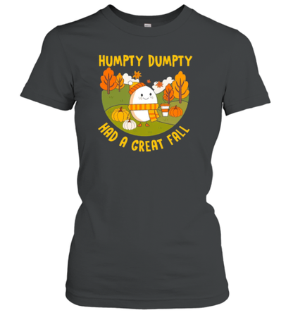 Humpty Dumpty Had A Great Fall Autumn Teacher T-Shirt