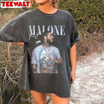 Austin Album Inspirational Short Sleeve , Trendy Post Malone Tour