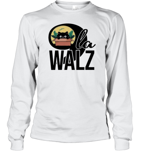 Comma La Walz Cat For Harris Walz T-Shirt