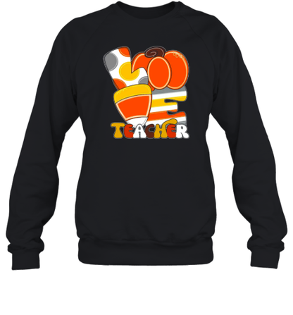 Candy Corn Love Teacher T-Shirt