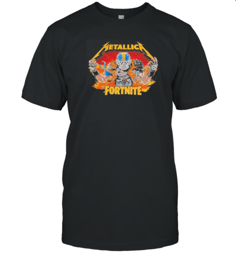 Original Metallica X Fortnite 2024 T-Shirt