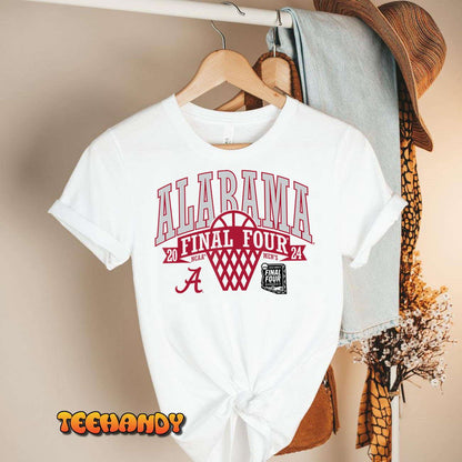 Alabama Crimson Tide Final Four 2024 March Madness White T-Shirt