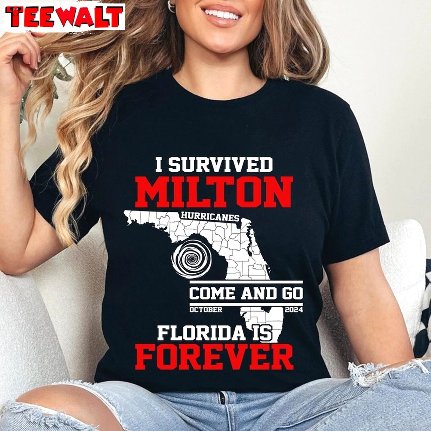 I Survived Hurricane Milton 2024 Shirt