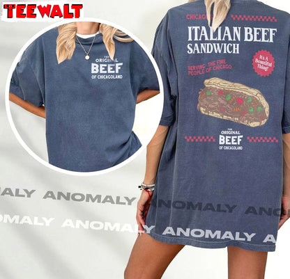 Cute Italian Beef Sandwich T Shirt, Must Have The Bear Tv Show Shirt Short Sleeve