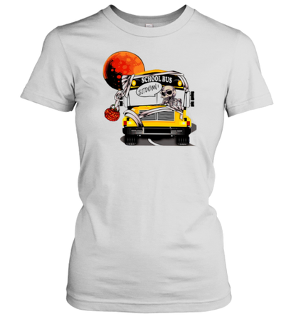 Halloween For School Bus Drivers Halloween Opt 13 T-Shirt