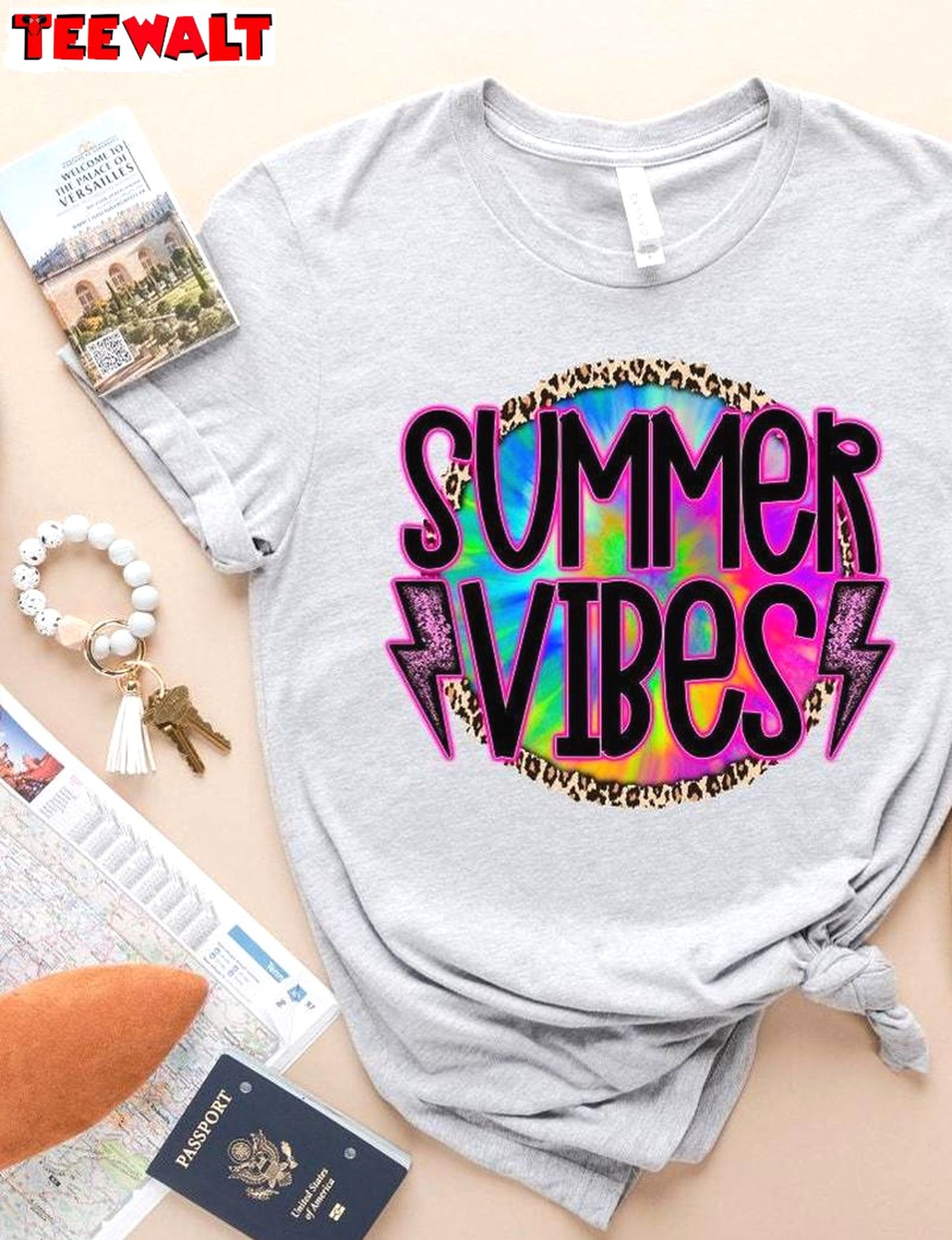 Fantastic Summer Vibes Shirt, Awesome Vacation Unisex Hoodie Long Sleeve