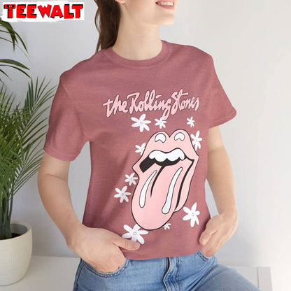 Awesome The Rolling Stones Shirt, Creative Crewneck Long Sleeve Gift For Holiday