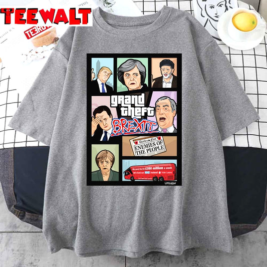 GTA Brexit Grand Theft Political Unisex T-Shirt