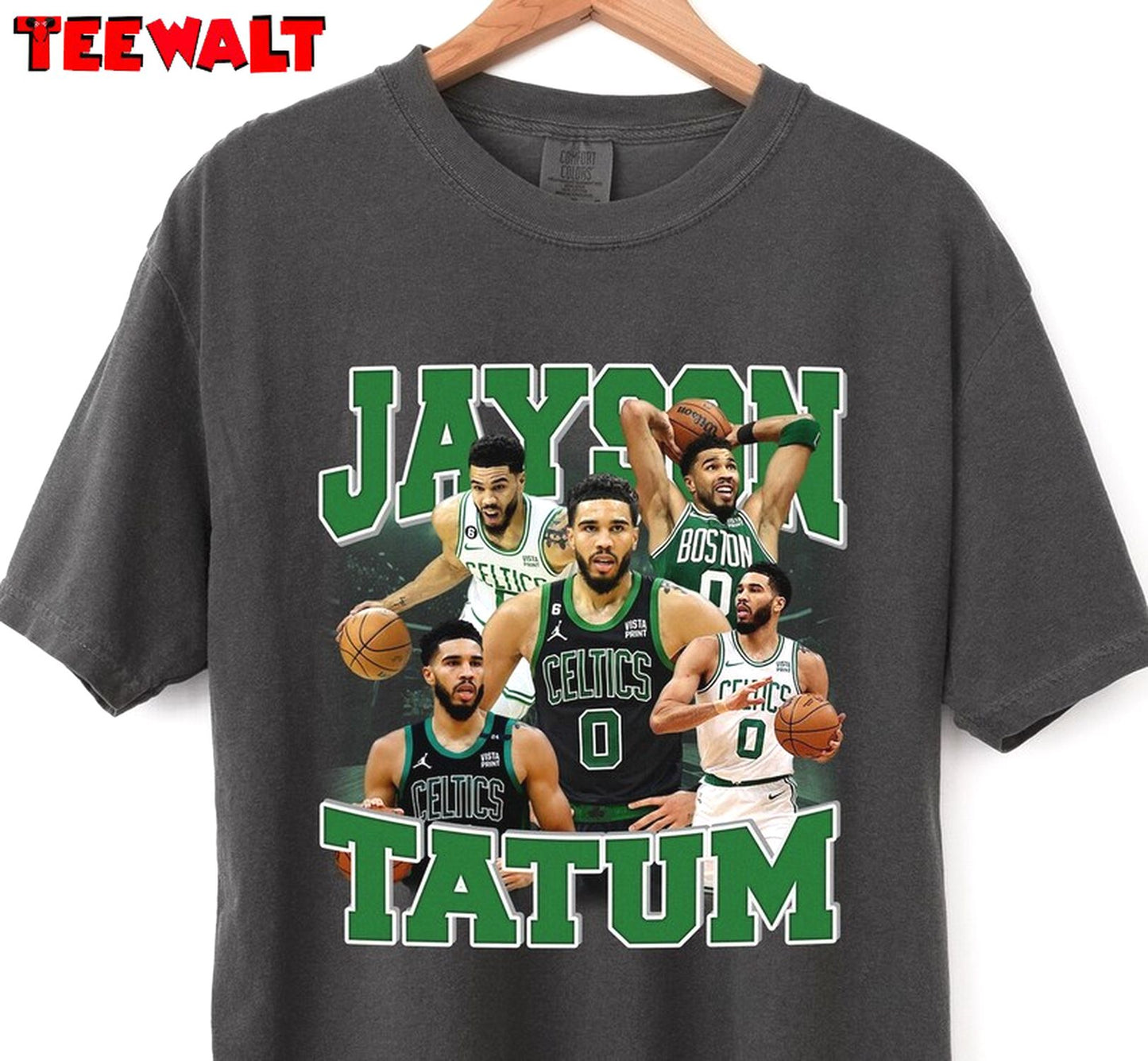 Comfort Jayson Tatum Shirt, New Rare Basketball Short Sleeve Long Sleeve