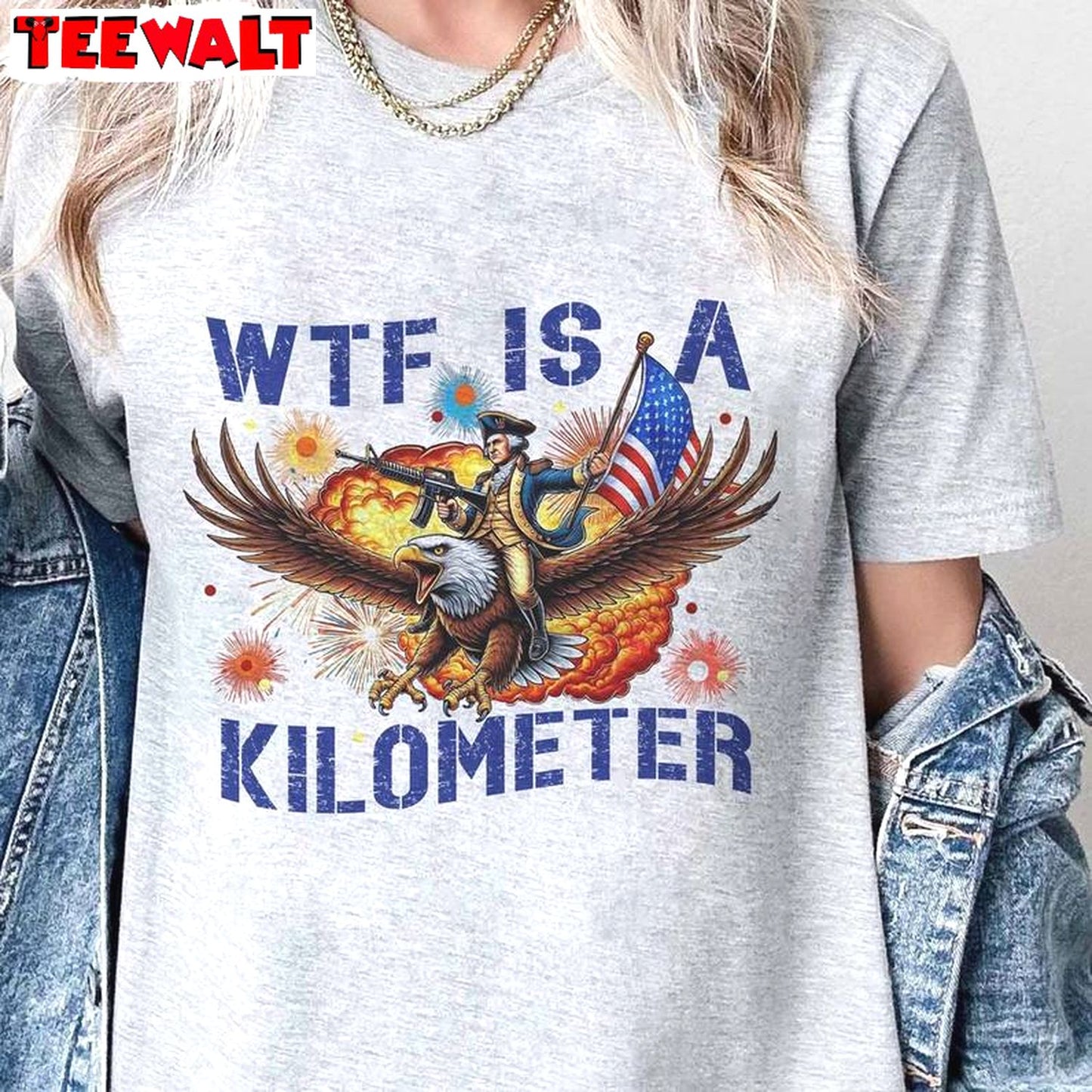 Cringey Usa Meme Veteran Day Unisex Hoodie, Must Have Wtf Is A Kilometer Shirt Sweater