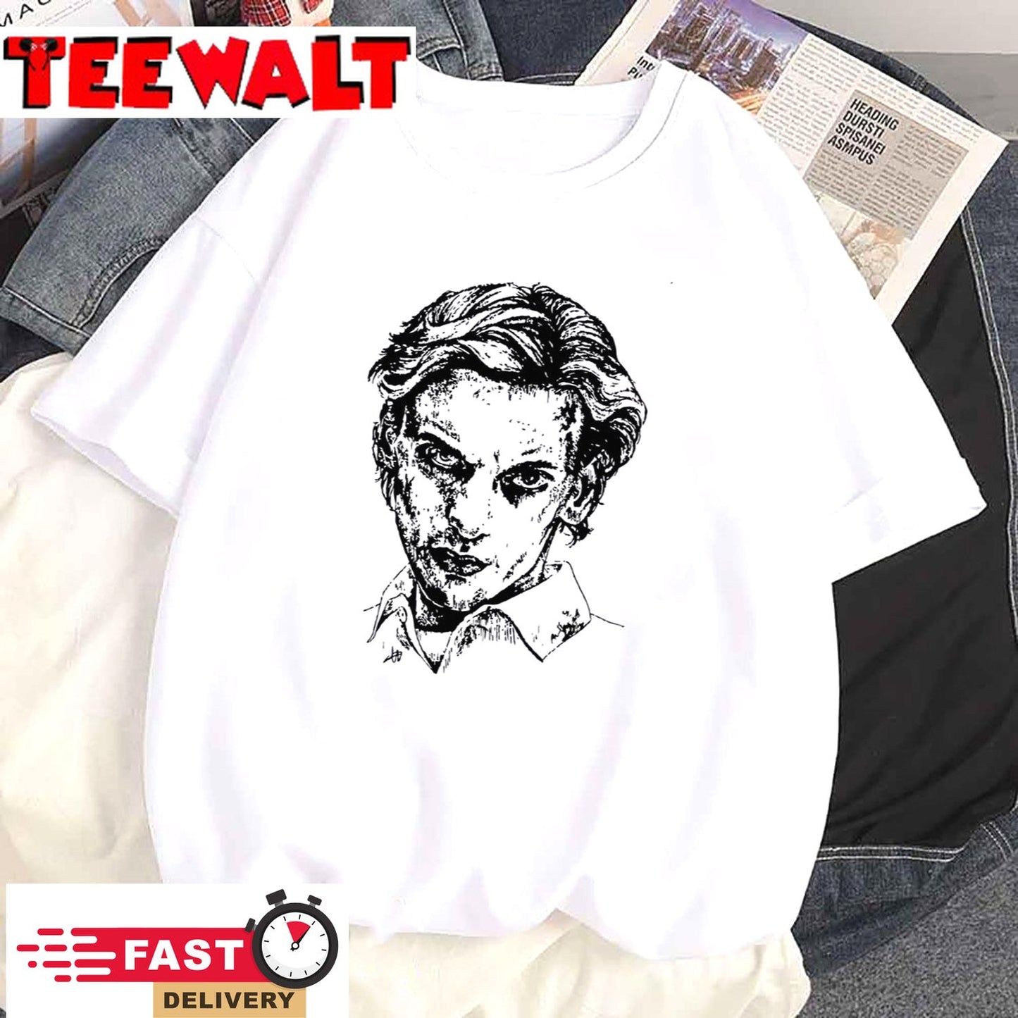 Stranger Things 4 Jamie Campbell Bower T-Shirt