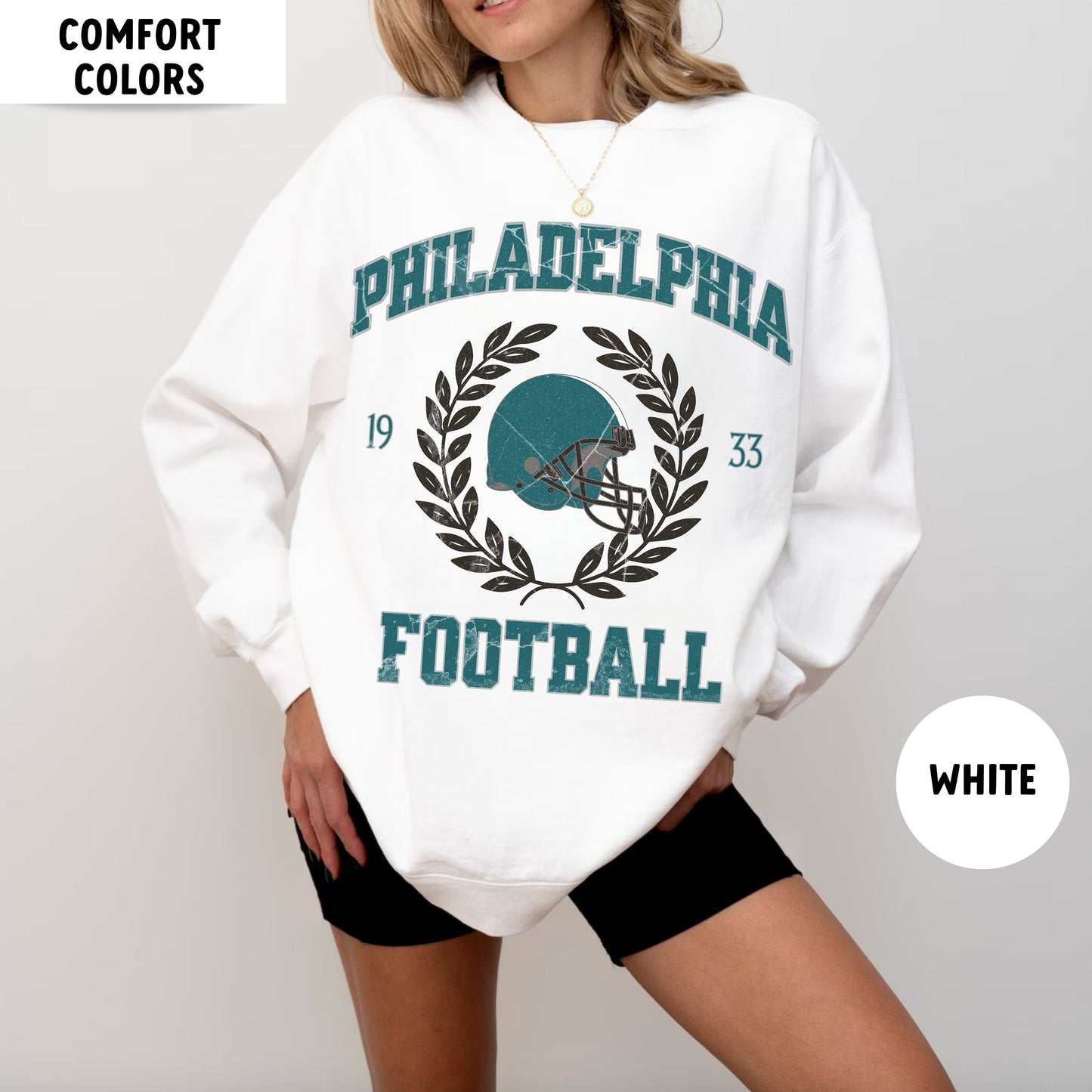 Philadelphia Football Sweatshirt, Vintage Jason Kelce Eagle Sweatshirt