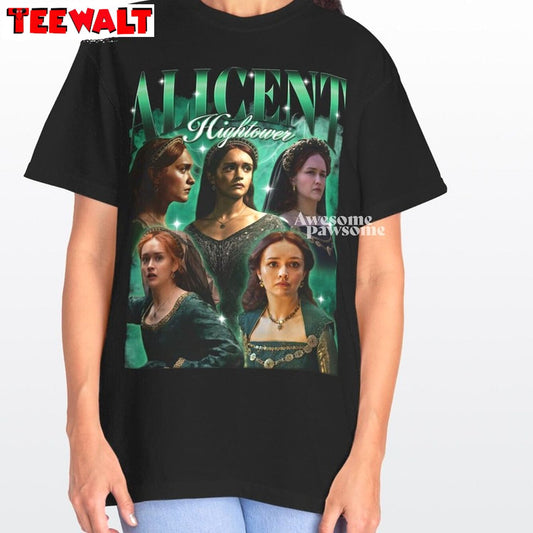 Creative Alicent Hightower T Shirt, Must Have Aegon Targaryen Shirt Sweater