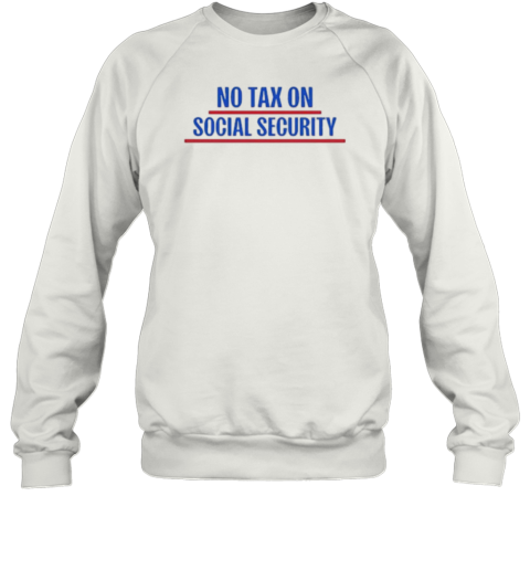 NO TAX ON SOCIAL SECURITY TRUMP VANCE 2024 T-Shirt