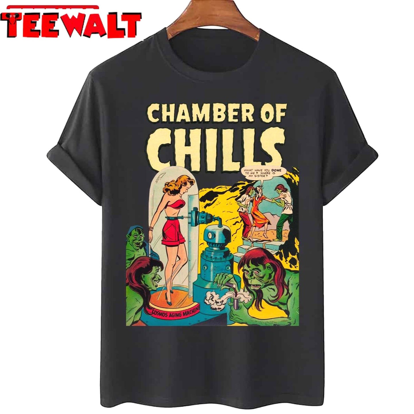 Vintage Horror Marvel Comics No.22 Chamber Of Chills Unisex T-Shirt