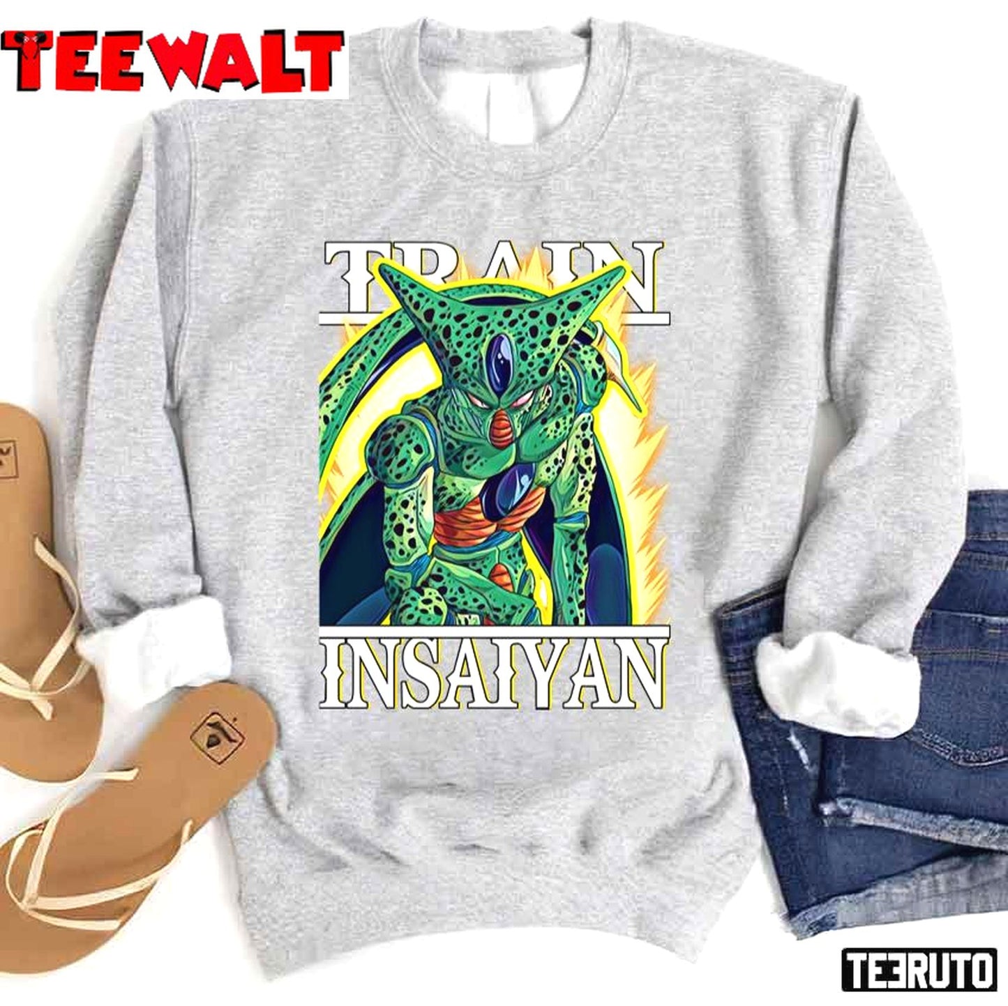 Train Insaiyan Imperfect Cell Unisex Sweatshirt