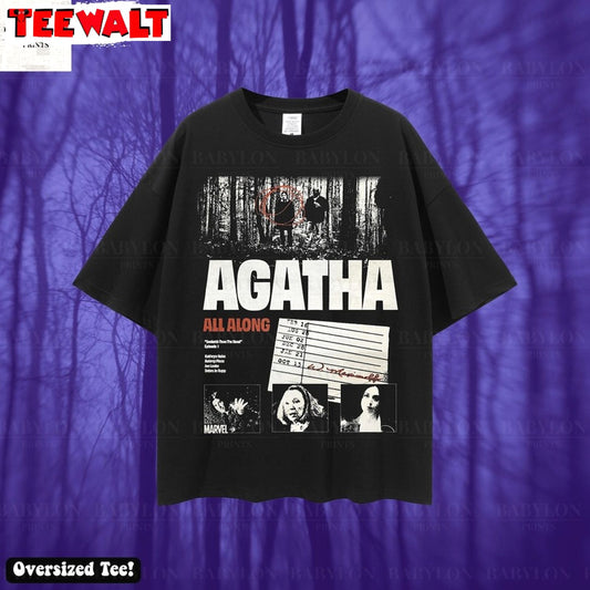 Agatha All Along T Shirt, Marvel Show Shirt, Disney Wandavision Tee, For Family