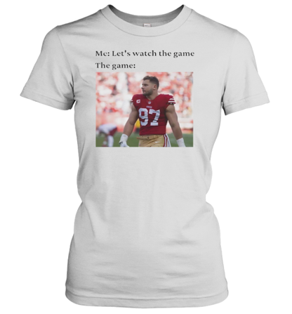 Nick Bosa San Francisco 49Ers Let&#39S Watch The Game NFL Vintage T-Shirt