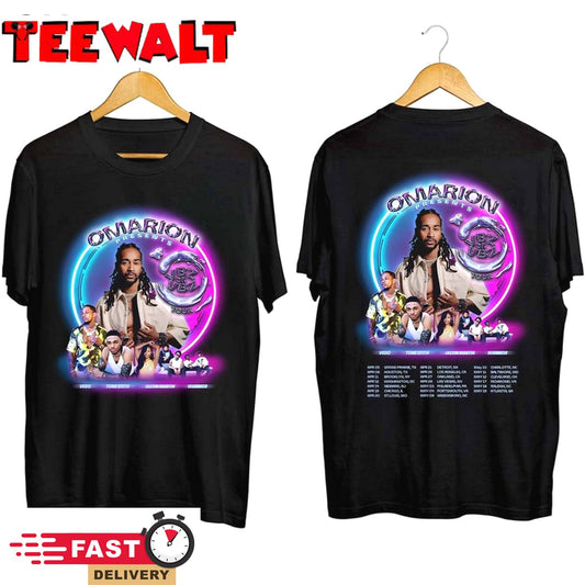 Omarion The Vbz On Vbz Tour 2024 Shirt, Omarion Fan Shirt