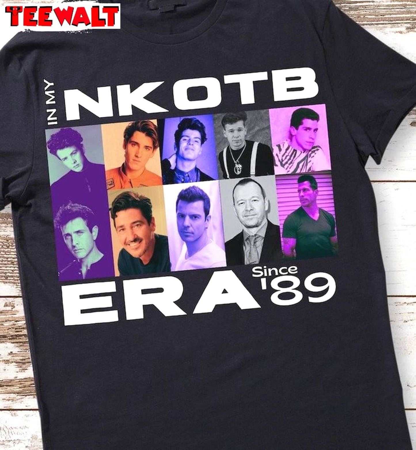 New Kids On The Block Trendy Shirt, Awesome Old School Boy Band Crewneck