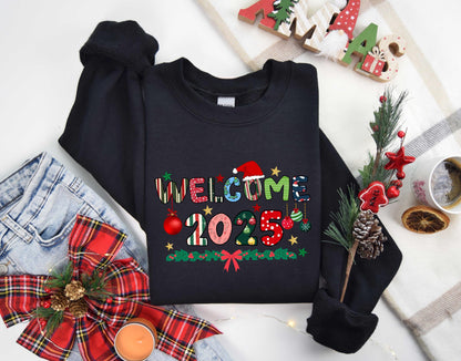 Happy New Year Hoodie For Girls Party Shirt