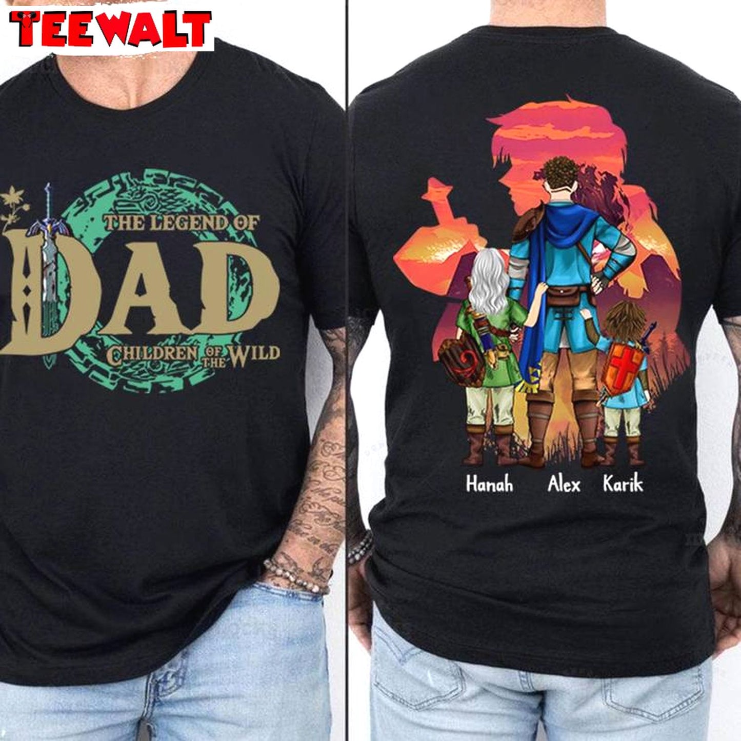 Unique The Legend Of Dad Children Of The Wild Shirt, Children Of The Wild Sweater