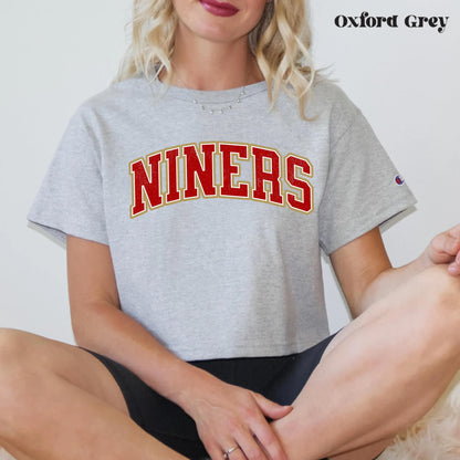 San Francisco Football Crop Top - Vintage Game Day Retro Shirt Outfit