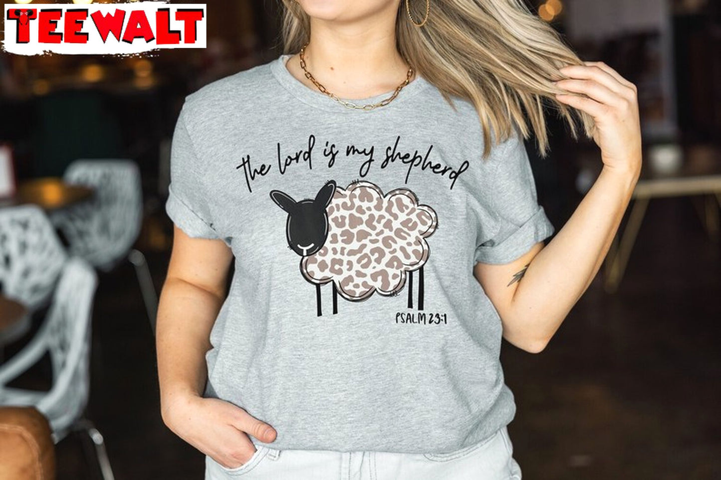 The Lord Is My Shepherd Sweatshirt, Jesus Lover Shirt