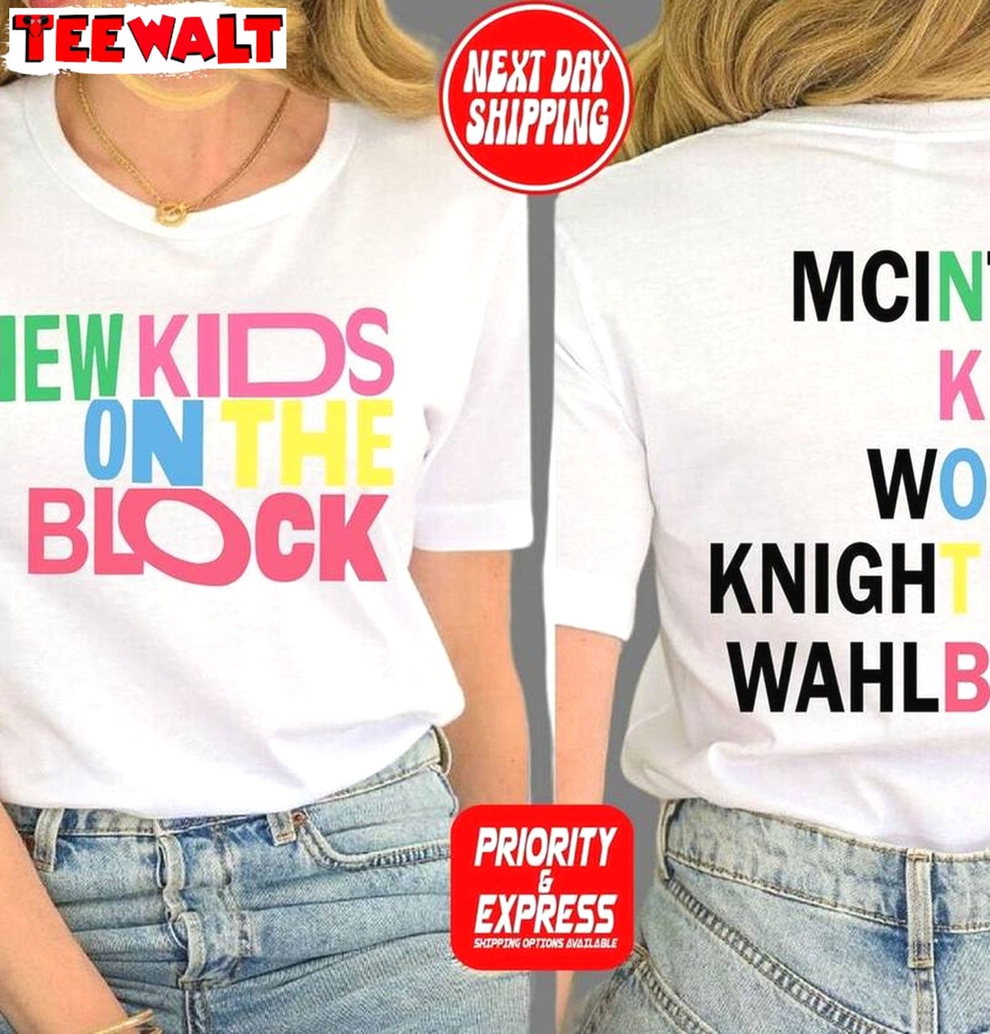 Cool Design New Kids On The Block Shirt, Nkotb 2024 Concert Unisex Hoodie Short Sleeve