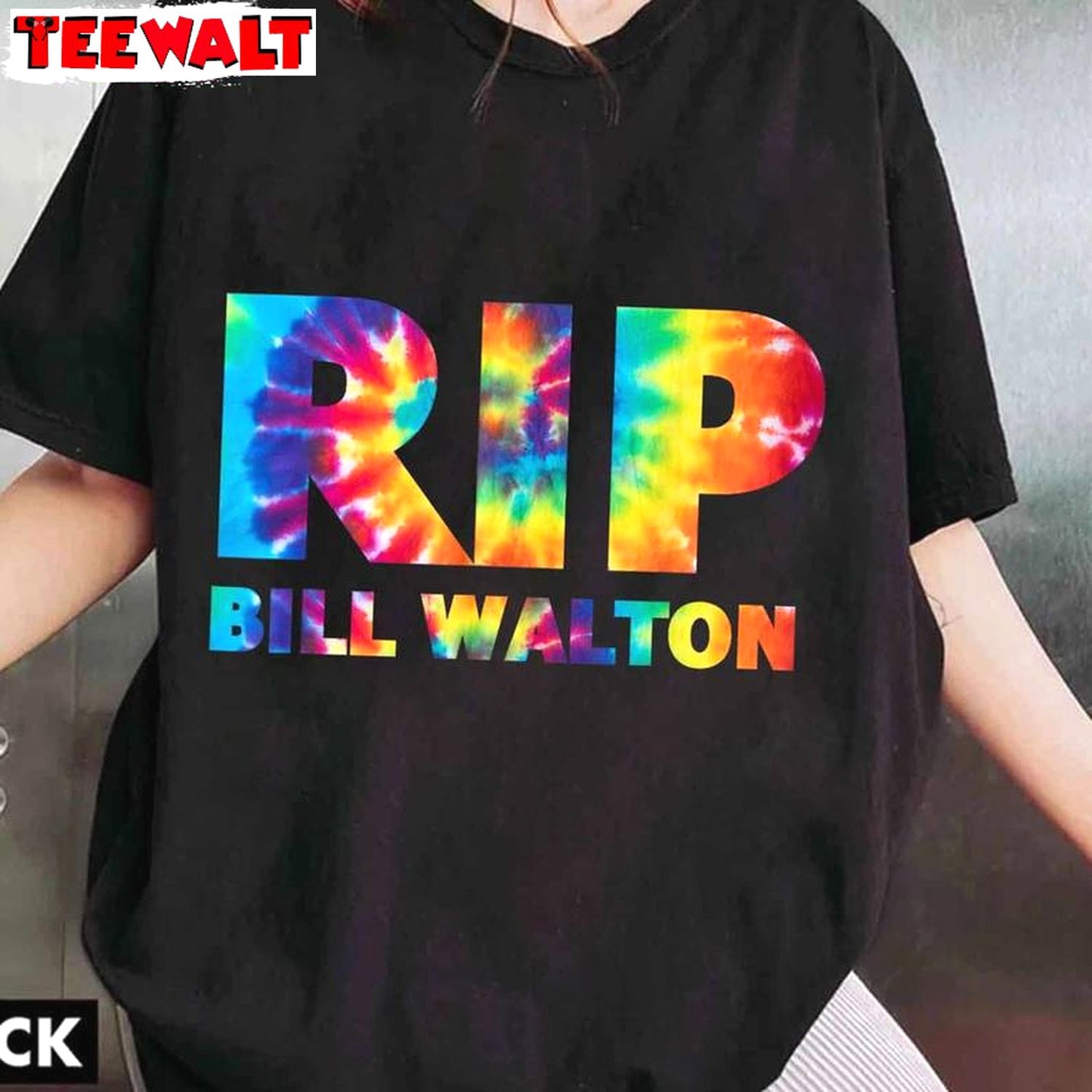 Comfort Bill Walton Shirt, Limited Walton Tribute Short Sleeve Crewneck