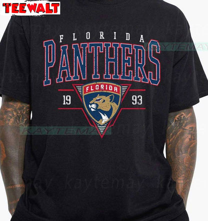 Limited Florida Panthers Shirt, New Rare Florida Crewneck Long Sleeve