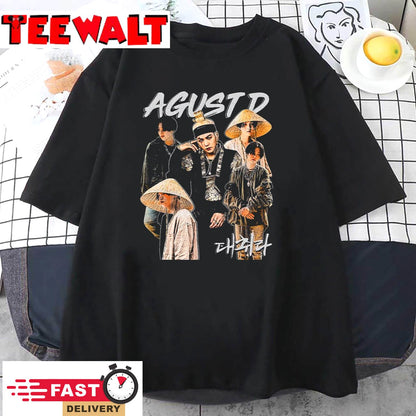 Vintage Agust D BTS Daechwita Graphic Unisex T-shirt