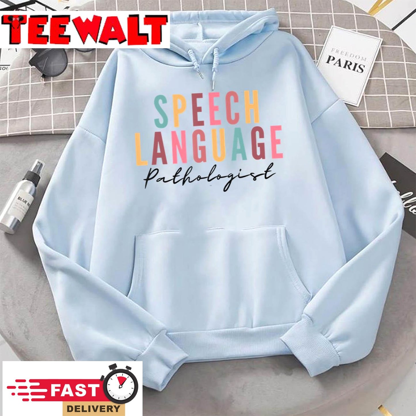 Speech Therapy Speech Language Pathologist SLP Crew School T-Shirt