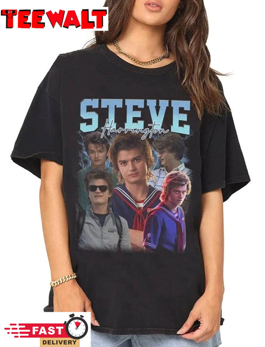 Steve Harrington Vintage 90s Stranger Things 4 Shirt