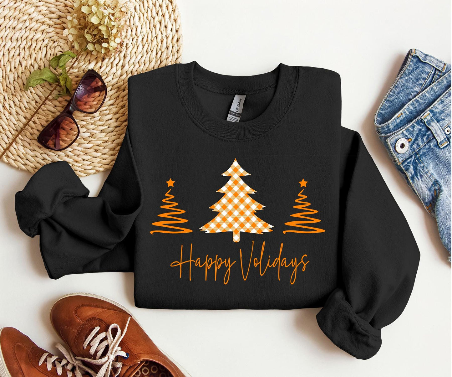 Happy Volidays Tennessee Vols Tree Shirt