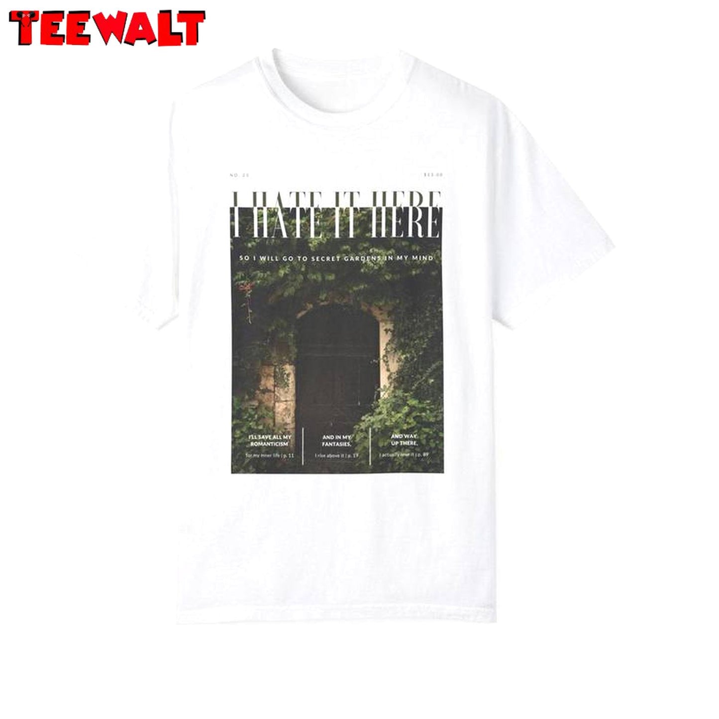 I Hate It Here Trendy Shirt, Magazine Style Concert Sweater