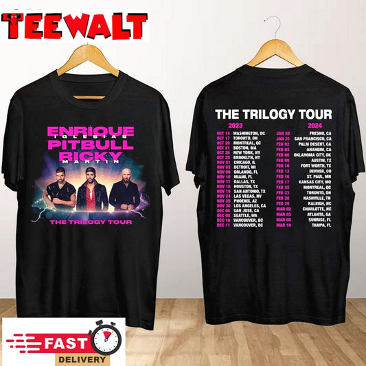 Enrique Iglesias X Pitbull X Ricky Martin The Trilogy Tour 2024 Shirt