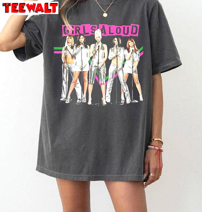 New Rare Girls Aloud Shirt, Coyle Kimberley Inspirational Crewneck