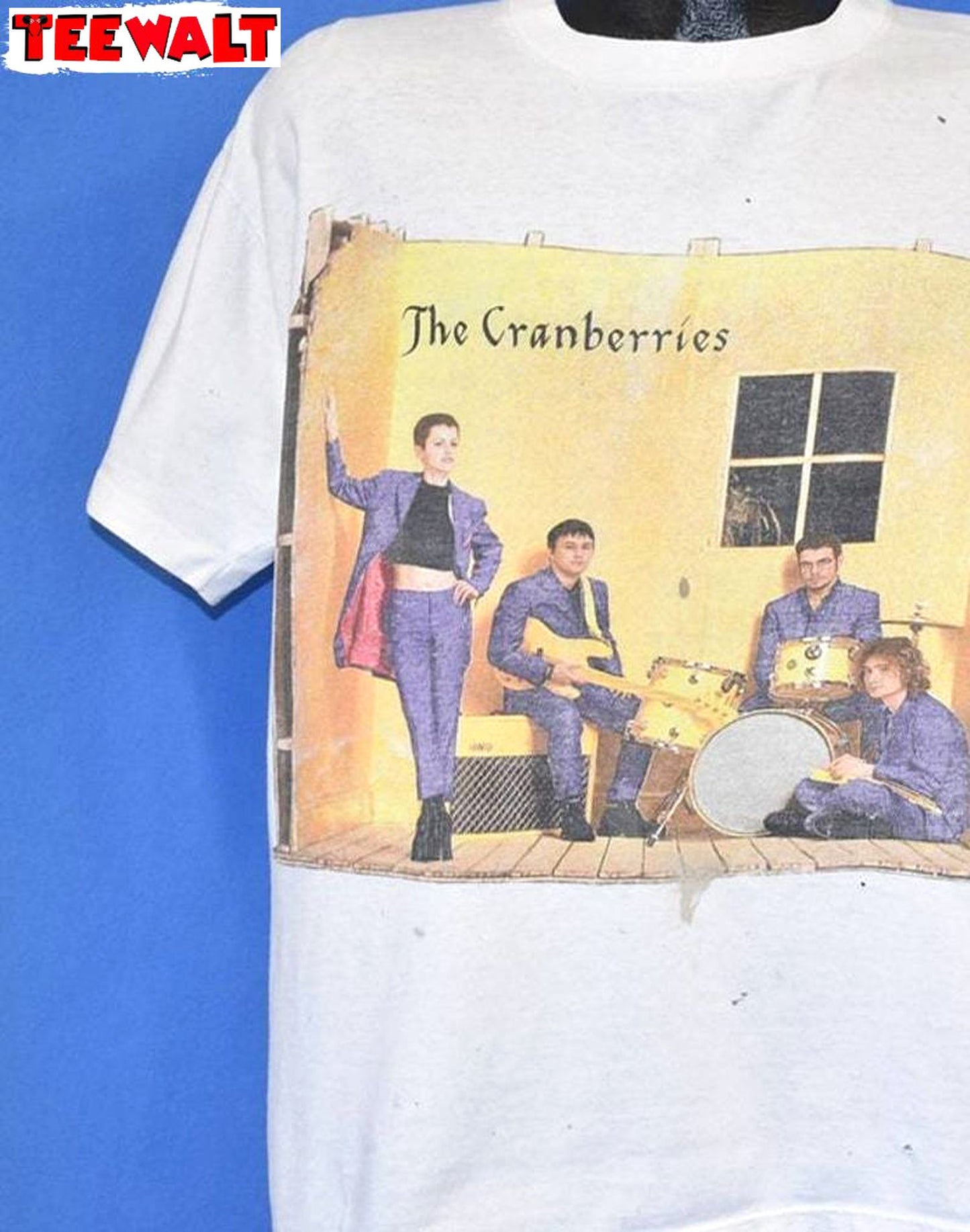 Vintage The Cranberries Shirt, Rock Album Cover 1996 Unisex Hoodie Short Sleeve