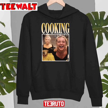 Florence Pugh Cooking With Flo Vintage 90s Unisex Sweatshirt