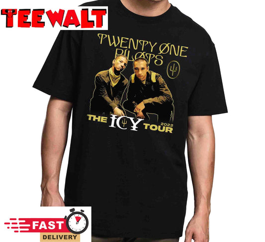 Twenty One Pilots 2022 The Icy Concert Tour Tyler Joseph And Josh Dun Unisex T-Shirt