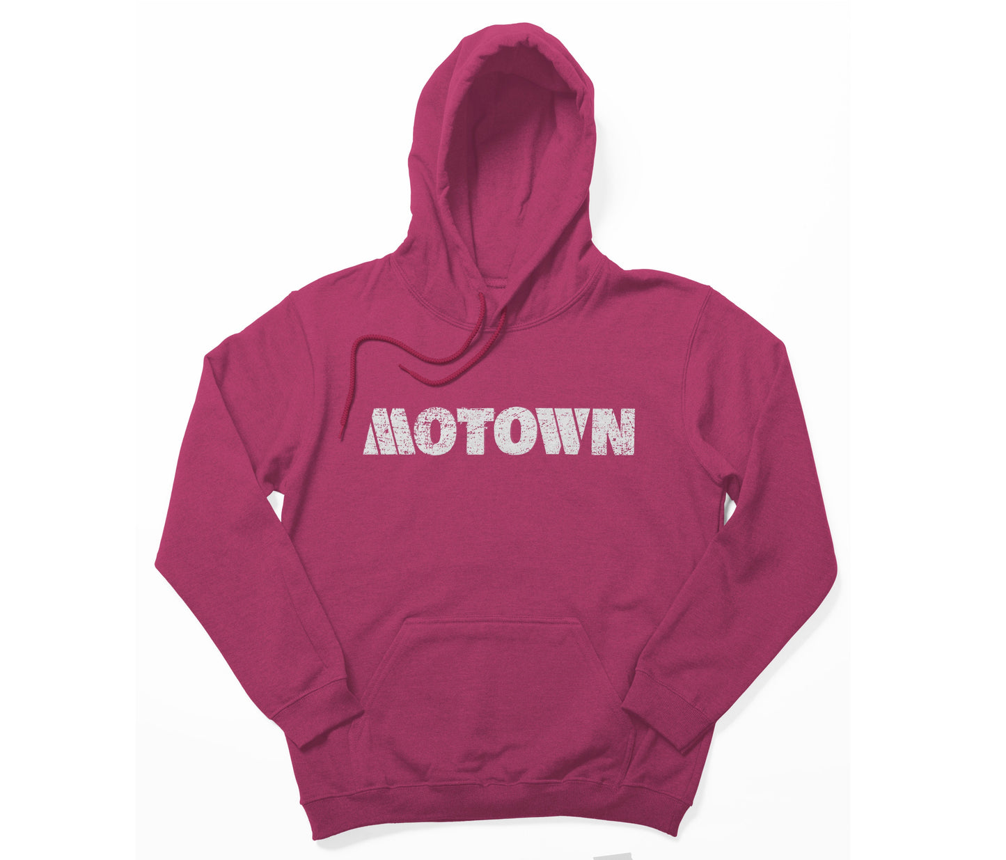 Motown Detroit Vintage Pullover Hoodie