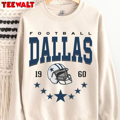 Vintage Dallas Football Sweatshirt, Trendy Dallas Football Shirt, T-shirt