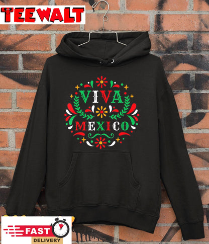 Viva Mexico Mexican independence day - I Love Mexico T-Shirt