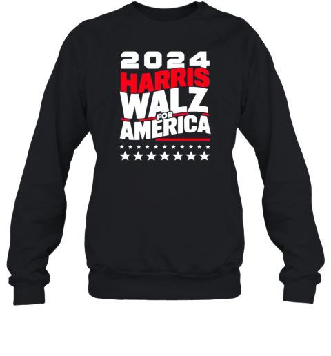 2024 Harris Walz For America Election T-Shirt